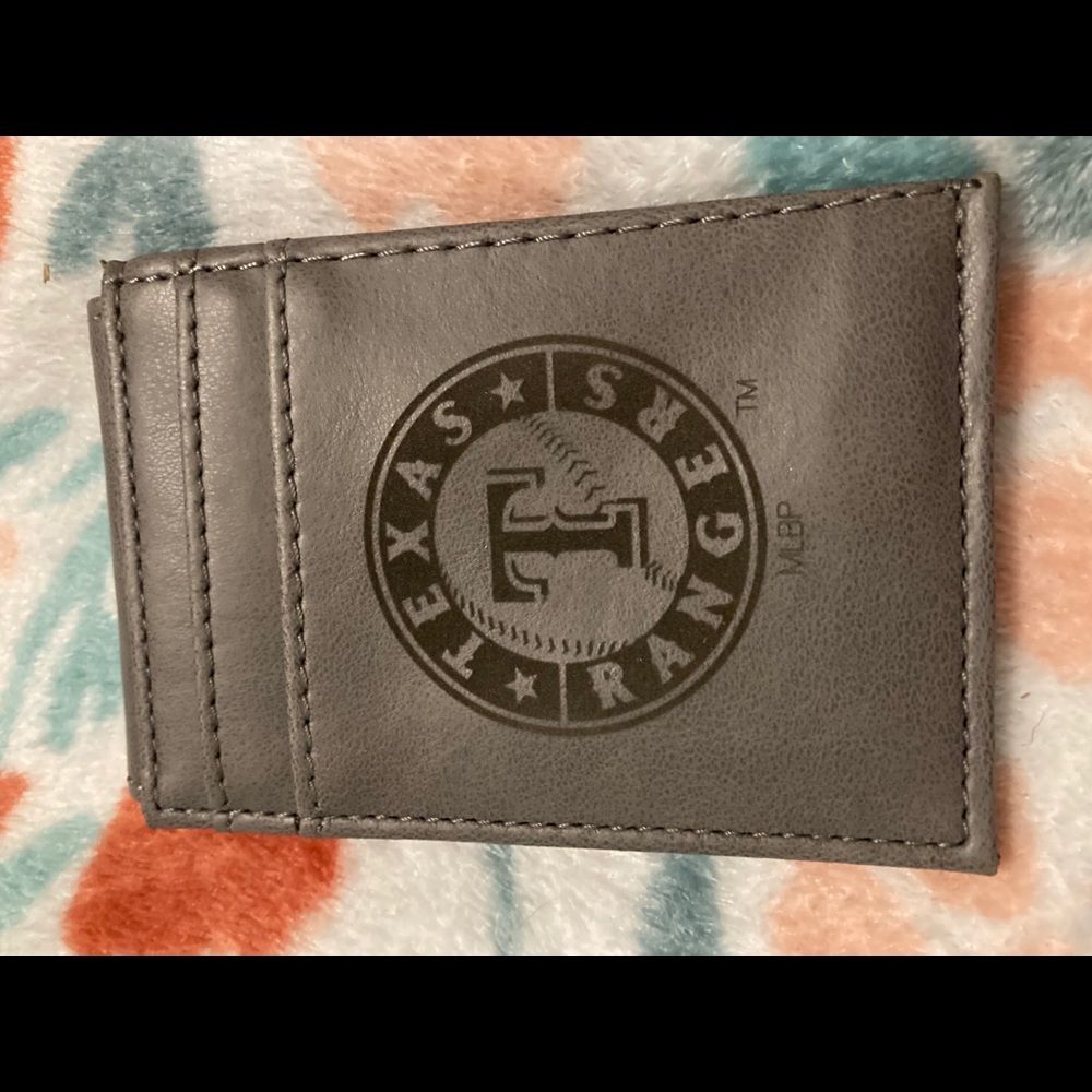 Texas Rangers Magnetic Card Wallet